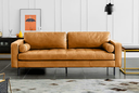 Porto Two Seater Sofa, Real Leather