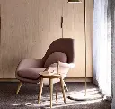 Fredericia Swoon Armchair And Footstool 04.webp