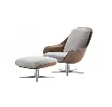 Herton Lounge Chair And Ottoman, Armchair 03.webp
