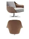 Herton Lounge Chair And Ottoman, Armchair 02.webp