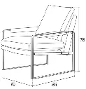 TR58 Armchair, Orange 05.webp