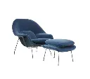 Womb Lounge Chair And Footstool, Armchair 03.webp