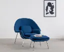 Womb Lounge Chair And Footstool, Armchair 07.webp