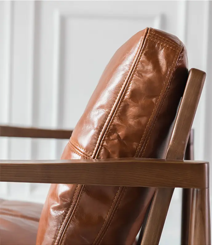 Hans Style CH22 Armchair, Solid Wood 10.webp