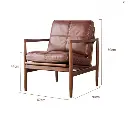 Hans Style CH22 Armchair, Solid Wood 05.webp