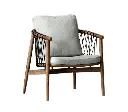 Hans Style AN81 Armchair, Walnut 02.webp