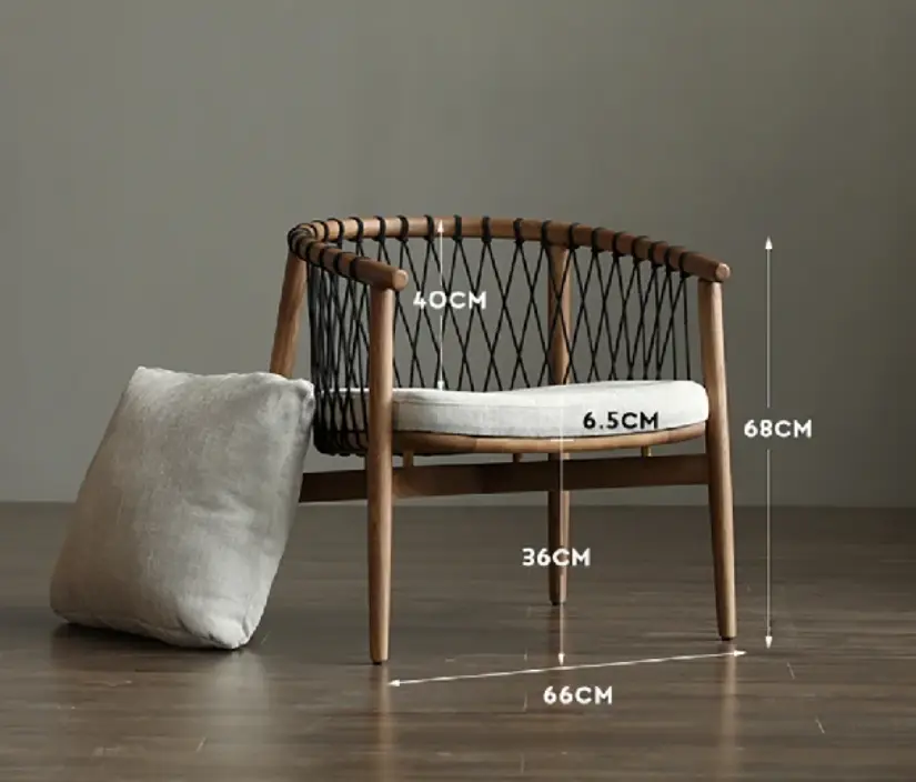 Hans Style AN81 Armchair, Walnut 05.webp