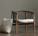 Hans Style AN81 Armchair, Walnut 03.webp