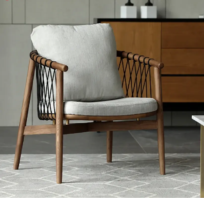 Hans Style AN81 Armchair, Walnut 07.webp