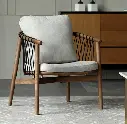 Hans Style AN81 Armchair, Walnut 07.webp