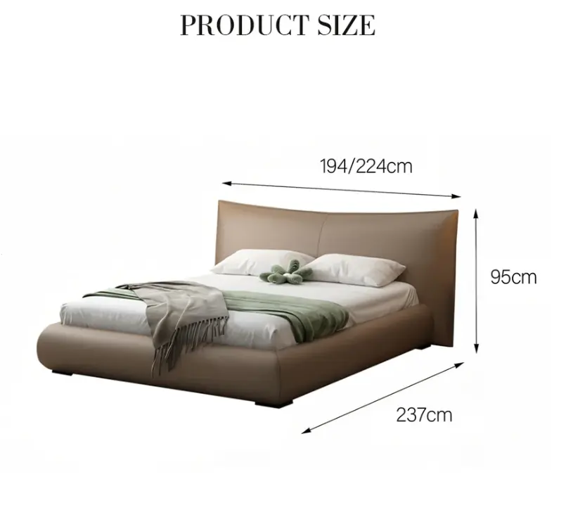 Kai King Size Bed With Storage, Super King Size With Storage, Real Leather 12.webp