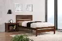 Astley Solid Hardwood Antique Oak Bed
