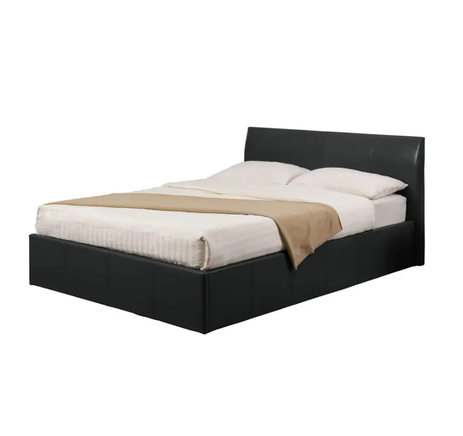 Fusion 4 Foot Faux Leather Storage Bed