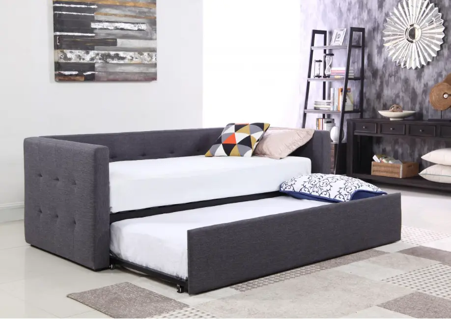 Congo Sofa Bed – Linen Fabric, Grey