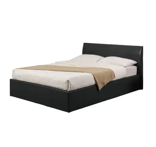 Fusion 4 Foot Faux Leather Storage Bed