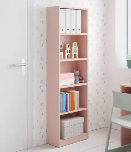 Candi Pink Tall Bookcase